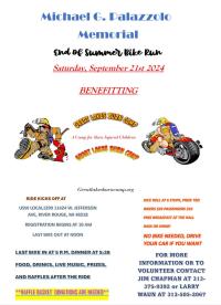 Michael G. Palazzo Memorial bike run 