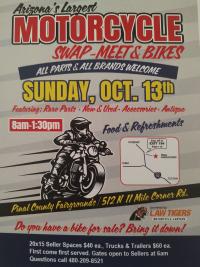 Arizona's Largest Motorcycle Swap Meet