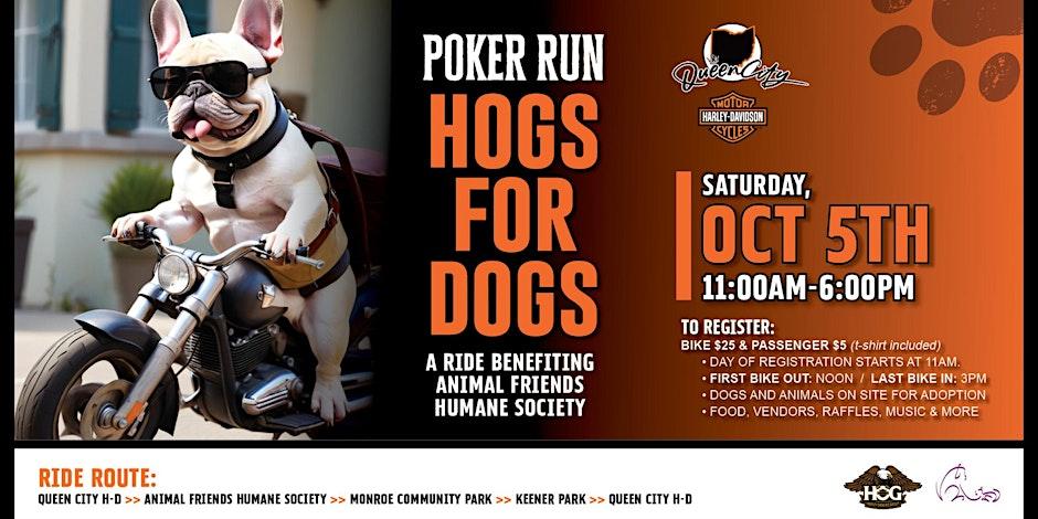 Hogs for Dogs Motorcycle Ride