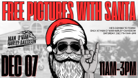 FREE Pictures with Santa at Man O' War Harley!