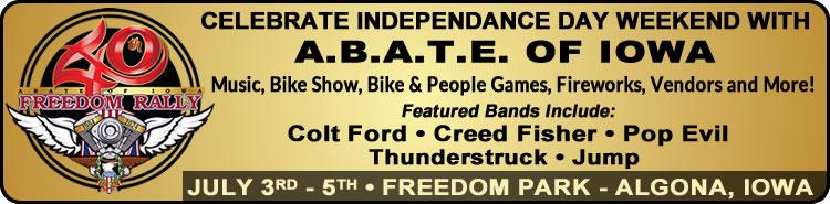 ABATE of Iowa Freedom Rally