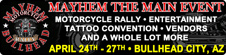 Mayhem Motorcycle Rally - Bullhead River Run 2025